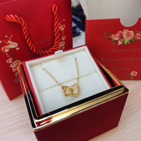 Caixa Presente Rosa Eterna Giratória